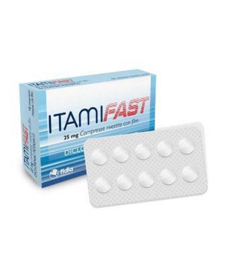 Fidia Itamifast 25mg Antinfiammatorio Ed Antidolorifico 10 Compresse Rivestite