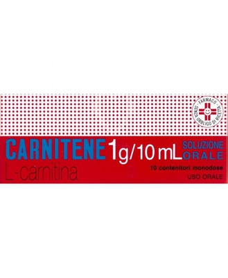 Sigma Tau Carnitene 1g L-Carnitina 10 Compresse Masticabili
