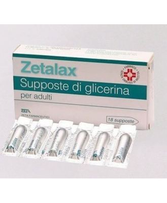 Zetalax Adulti 2,25g 18 Supposte