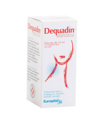 Eurospital Dequadin 0,5% Spray Per Mucosa Orale Trattamento Stomatiti Gengiviti Tonsilliti Flacone 10ml en oferta