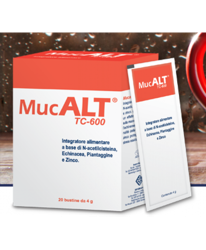DdFarma Mucalt Tc-600 Integratore Alimentare 20 Bustine Da 4g características