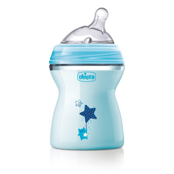 CHICCO BIBERON NATFEEL 2M+ BOY 250 ML características