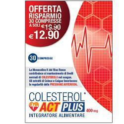 COLESTEROL ACT PLUS 30 COMPRESSE precio