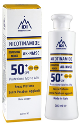 NICOTINAMIDE AK-NMSC 50+SPF PROTEZIONE MOLTO ALTA 200 ML características