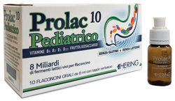 PROLAC10 PEDIATRICO FERMENTI LATTICI 10 FLACONCINI 8 ML características
