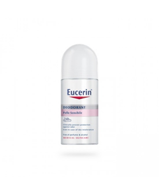 Eucerin 24h Deodorante Pelle Sensible Roll-on