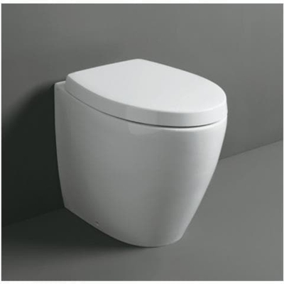 Simas Spazio Lft20 Vaso Wc Filo Parete, Bianco