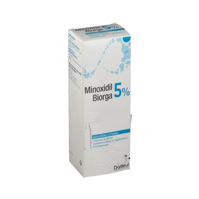 MINOXIDIL BIORGA*SOL CUT60ML5%