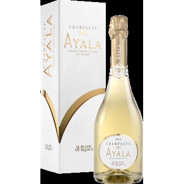 CHAMPAGNE AYALA - BLANC DE BLANCS 2014 - EN ETUI