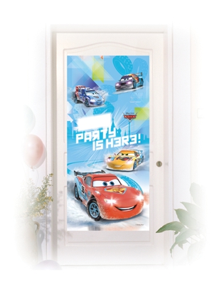 Decorazione per porta Cars Ice Racers™