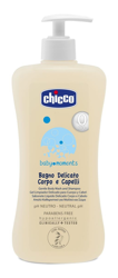 CHICCO COSMETICI BABY MOMENTS CORPO CAPELLI 500 ML características