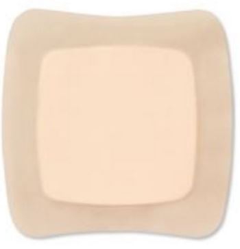 MEDICAZIONE HYDROFIBER STERILE ADESIVA IN SCHIUMA ASSORBENTE 10X10 10 PEZZI