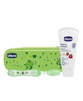 Chicco Set Dentale Verde Fluoro