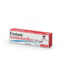 Fastum Antidolorifico gel 100g 1% características