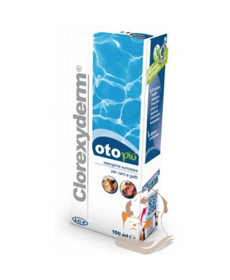 Clorexyderm Oto Più Detergente Auricolare Per Cani E Gatti 150ml