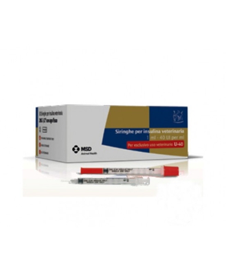 Msd Siringa Per Insulina Veterinaria 40ui/ml 30 Pezzi