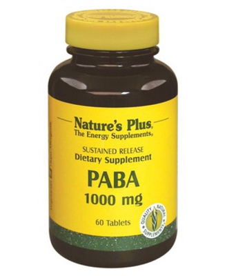 Nature's Plus Paba 1000 Mg Integratore Alimentare 60 Tavolette