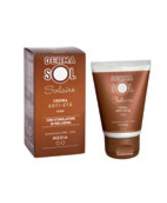 Dermasol Solaire Crema Viso Antietà Con Stimolatore Di Melanina 50ml
