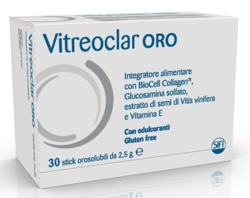 VITREOCLAR ORO 30 BUSTINE OROSOLUBILI DA 2,5 G características