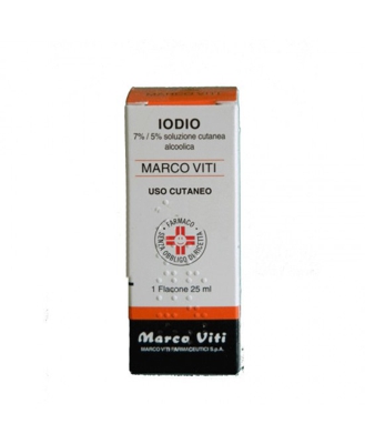 Iodio 7% +5% Soluzione Alcolica Cutanea 50ml