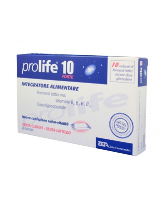 Prolife 10 Forte Integratore Alimentare 20 Capsule