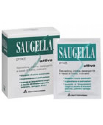 Saugella Linea Verde Saugella Attiva Salviettine Detergenti 10 Pezzi