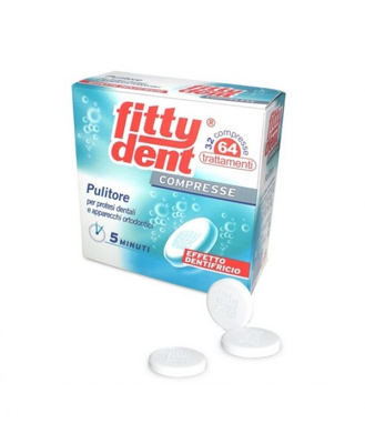 Fittydent Compresse Per Protesi Dentali E Apparecchi Ortodontici 32 Compresse