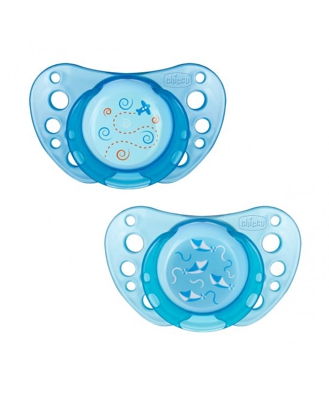 Chicco Physio Air Succhietto Caucciù Bimbo 0-6 Mesi 2 Succhietti