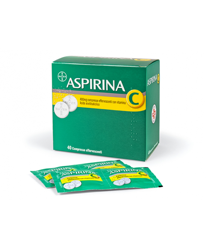 Aspirina C400+ 240mg Compresse Effervescenti Con Vitamina C 40 Compresse en oferta