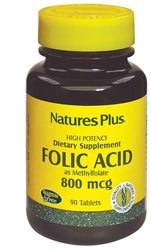 ACIDO FOLICO 90 TAVOLETTE características