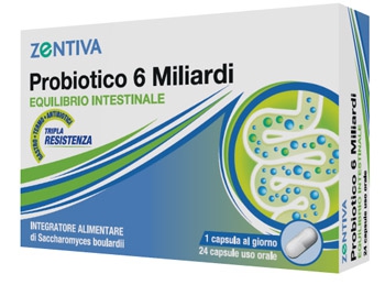 ZENTIVA PROBIOTICO 6 MILIARDI CAPSULE