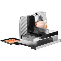 78826 affettatrice Elettrico Nero, Argento Alluminio, Acciaio inossidabile, Acciaio 100 W características