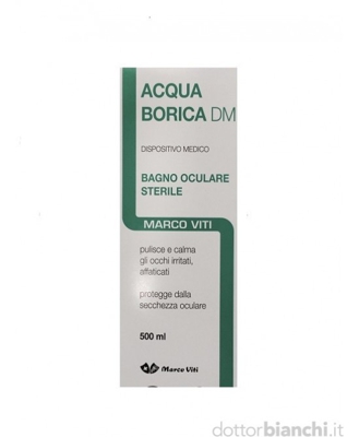 Marco Viti Acqua Borica DM Bagno Oculare Sterile 500ml