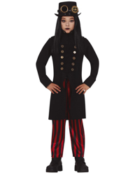 Costume Miss Steampunk bambina precio