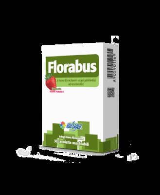 Florabus Integratore Alimentare 30 Tavolette Masticabili