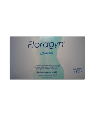 Floragyn Lavanda Vaginale 5 Flaconi Da 140ml