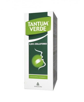Tantum Verde Colluttorio 0,15% Azione Disinfettante Ed Antinfiammatoria 120ml
