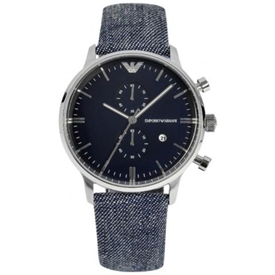 Orologio Uomo ar1690 al quarzo cinturino in tessuto