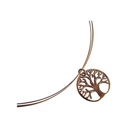 Collana - Ciondolo - Albero Della Vita - Bronzo - 2,2 Cm en oferta
