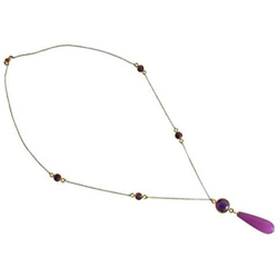 Collana Con Ciondolo Donna Placcato oro - C15300drop en oferta