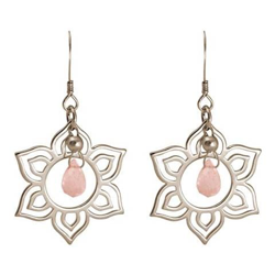 Donna - Braccialetto - Argento 925 - Fiore Di Loto - Mandala - Quarzo Rosa - Lacrima - Goccia - Yoga características