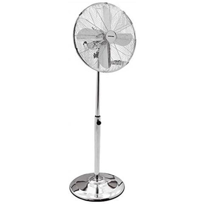 Svt-50w Cromo Vintage Ventilatore Con Oscillazione Ventilatore Assiale Ventilatore Con Piantana Macchina Del Vento Ventola Ventola Raffreddatore-aria