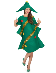 Costume da abete di Natale per donna precio