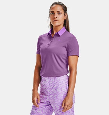 Polo a manica corta UA Zinger da donna