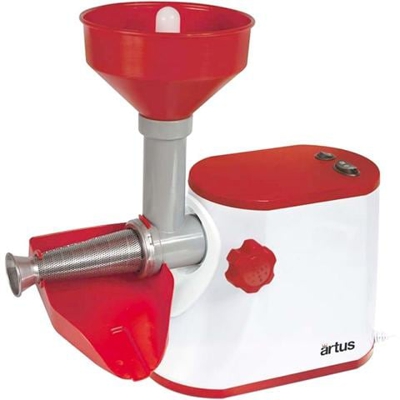 ARTUS S15 Spremipomodoro Elettrico + Accessorio Passapomodoro