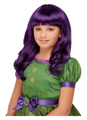 Parrucca strega verde Santoro™ bambina