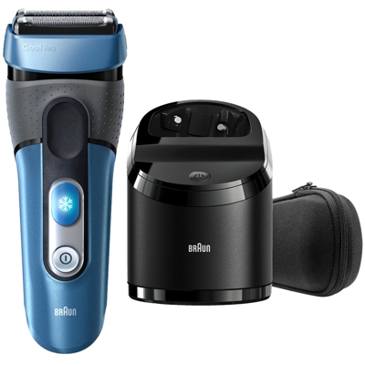 Series 3 CoolTec CT4cc Rasoio Trimmer Nero, Blu