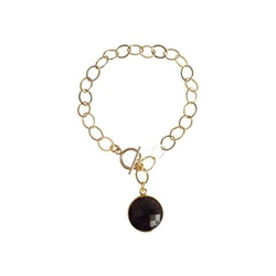 Donna - Braccialetto - Placcato Oro 14k - Quarzo Fume - Candy características