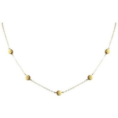 Donna - Collana - Placcato Oro 18k - Stardust - 50 Cm