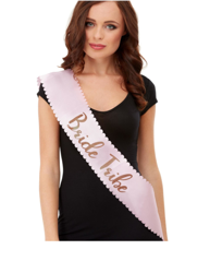 Sciarpa rosa Bride Tribe addio al nubilato precio